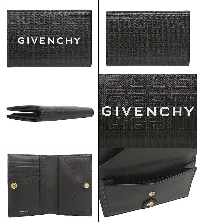 ジバンシィ GIVENCHY 財布 二つ折り財布 BB60L4B1GT ブラック