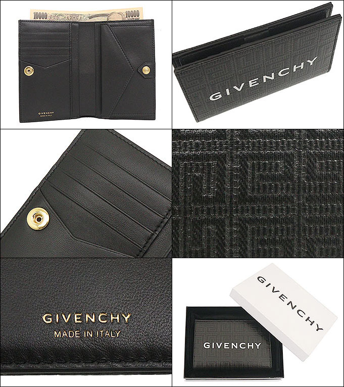 ジバンシィ GIVENCHY 財布 二つ折り財布 BB60L4B1GT ブラック エンボスド 4G コーティング キャンバス ロゴ ビルフォールド  Gカット ウォレット レディース : gv-ko221223-2 : インポートコレクションYR - 通販 - Yahoo!ショッピング