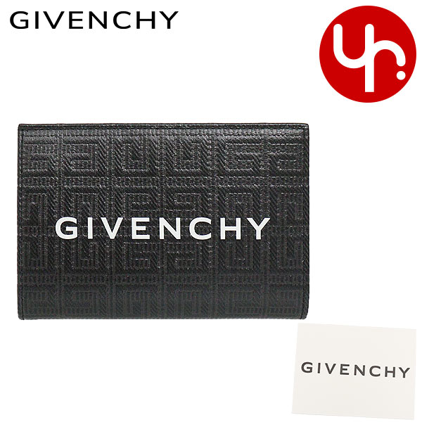 【72時間限定ポイント2％】ジバンシィ GIVENCHY 財布 二つ折り財布 BB60L4B1GT ブラック エンボスド 4G コーティング キャンバス ロゴ ビルフォールド Gカット :gv ko221223 2:インポートコレクションYR