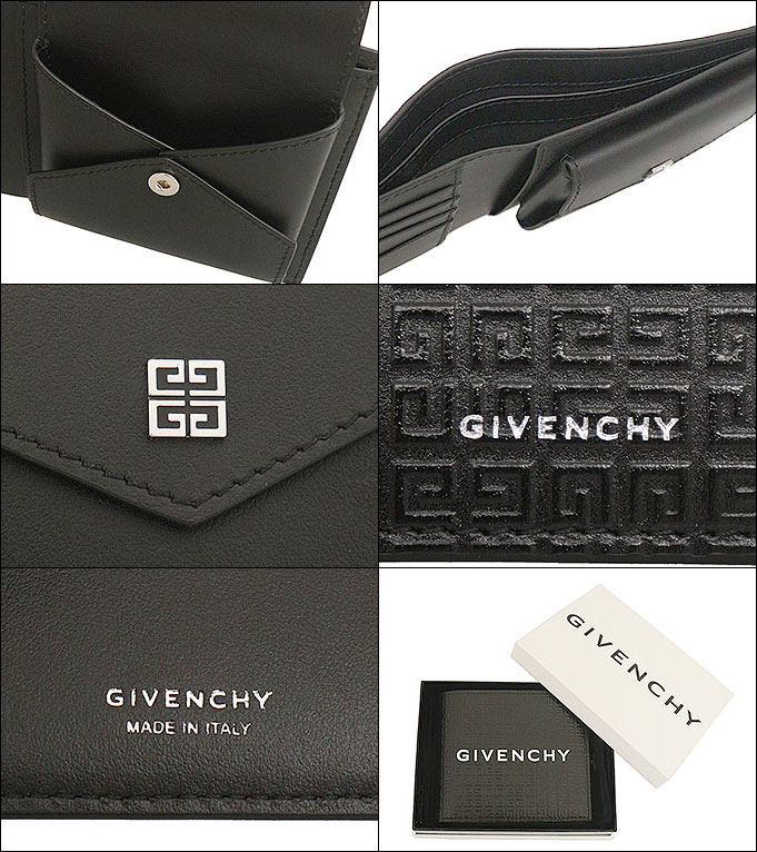 ジバンシィ GIVENCHY 財布 二つ折り財布 BK6090K1LQ ブラック