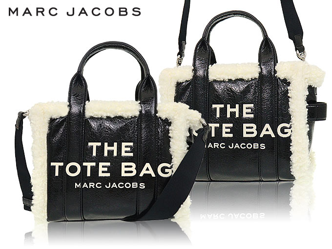 56時間限定ポイント2％】マークジェイコブス Marc Jacobs バッグ トートバッグ H071L01RE21 ブラック×ホワイト ザ クリンクル  レザー エコシアリング ロゴ ミ :mj-ba220301-4:インポートコレクションYR - 通販 - Yahoo!ショッピング