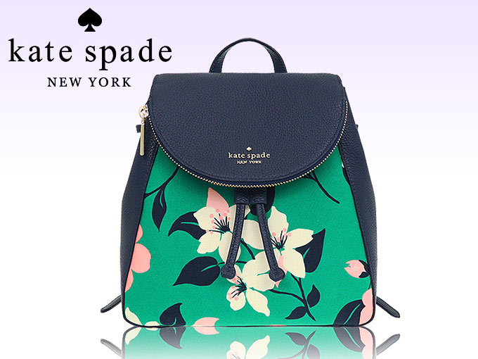 kate spade NEW YORK リュックサック、デイパック（柄：花柄、フラワー