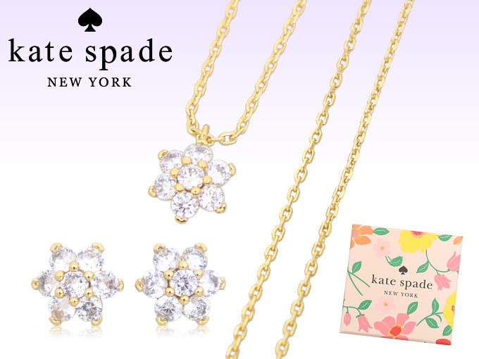 【48時間限定ポイント10％】ケイトスペード kate spade アクセサリー その他 KC783 クリア×ゴールド ミオソティス モチーフ ペンダン  アウトレット レディース｜import-collection-yr｜04