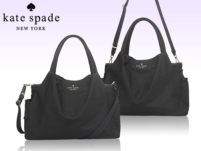 ケイトスペード kate spade バッグ トートバッグ KF313 ブラック チェルシー KSNYL リサイクルナイロン ベビー バッグ ベビーマット付 アウトレット レディース｜import-collection-yr｜05