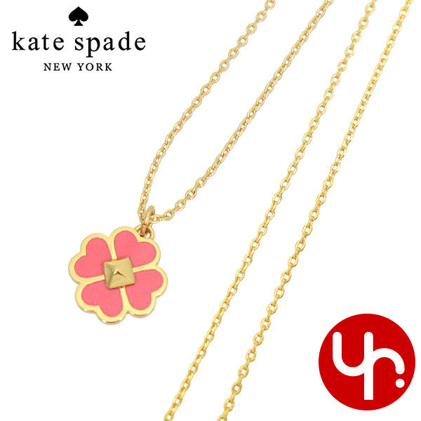 Yahoo! Yahoo!ショッピング(ヤフー ショッピング)ケイトスペード kate spade アクセサリー ネックレス O0RU3241 ピーチネクター スペード フラワー エナメル ミニ ペンダント アウトレット レディース