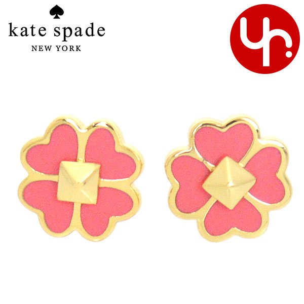 Yahoo! Yahoo!ショッピング(ヤフー ショッピング)ケイトスペード kate spade アクセサリー ピアス O0R00218 ピーチネクター スペード フラワー アンド スタッズ エナメル ピアス アウトレット レディース