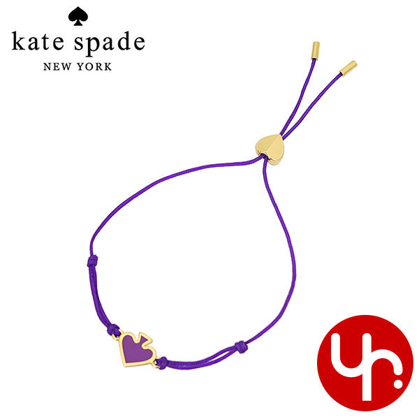 Yahoo! Yahoo!ショッピング(ヤフー ショッピング)ケイトスペード kate spade アクセサリー ブレスレット K8024 パープル エブリデイ スペード コード ブレスレット アウトレット レディース