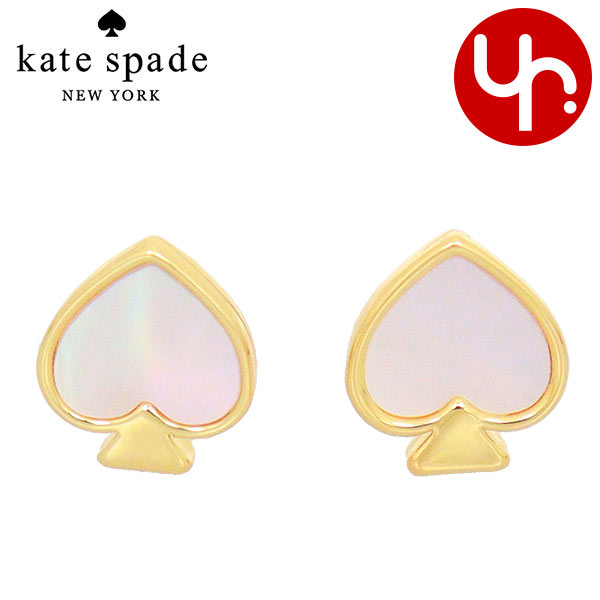 Yahoo! Yahoo!ショッピング(ヤフー ショッピング)【48時間限定ポイント10％】ケイトスペード kate spade アクセサリー ピアス O0RU2880 クリームマルチ シグネチャー スペー  アウトレット レディース