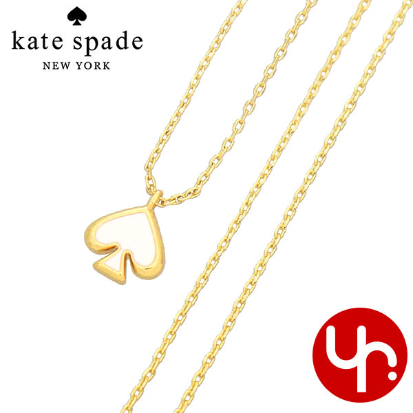 Yahoo! Yahoo!ショッピング(ヤフー ショッピング)ケイトスペード kate spade アクセサリー ネックレス O0RU3073 ホワイト エブリデイ スペード エターナル ミニ ペンダント アウトレット レディース