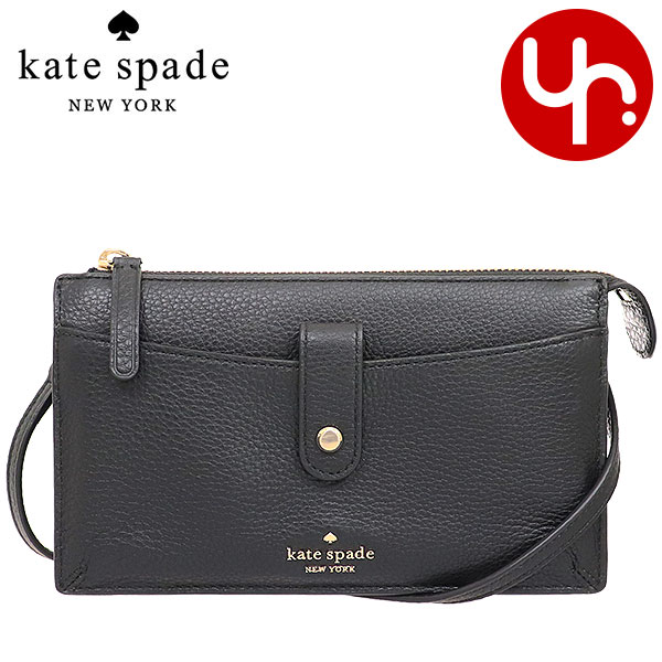 ケイトスペード kate spade バッグ ショルダーバッグ WLRU5470 ブラック ジャクソン レザー スモール タブ クロスボディー  アウトレット レディース