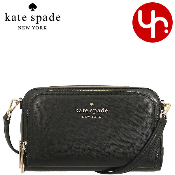 ケイトスペード kate spade バッグ ショルダーバッグ WLR00410 ブラック ステイシー レザー ダブル ジップ アラウンド  クロスボディー アウトレット レディース : kt-ba210528-28 : インポートコレクションYR - 通販 - Yahoo!ショッピング