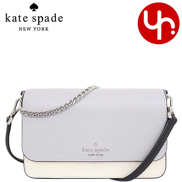 ケイトスペード kate spade バッグ ショルダーバッグ KC517 プラチナグレーマルチ マディソン カラーブロック レザー クロスボディー アウトレット レディース｜import-collection-yr