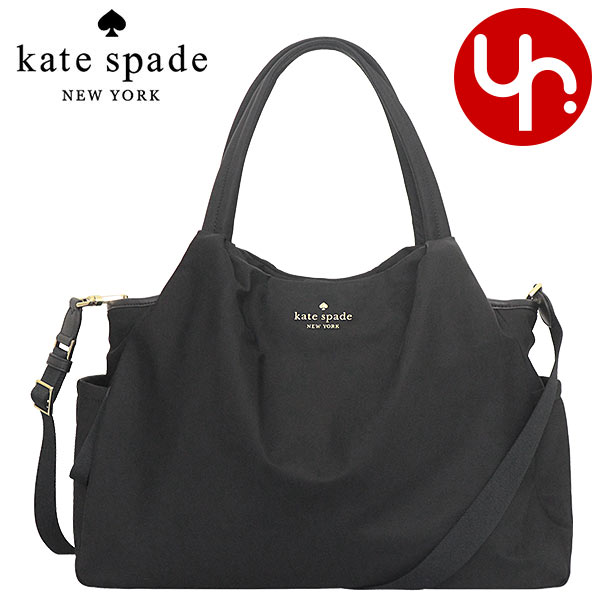 ケイトスペード kate spade バッグ トートバッグ KF313 ブラック チェルシー KSNYL リサイクルナイロン ベビー バッグ ベビーマット付 アウトレット レディース｜import-collection-yr