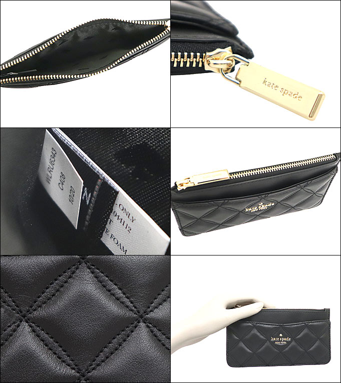 ケイトスペードカードケース　長財布　WLRU6343 スリム　小銭入れ kate spade NEW YORK ケイトスペード 財布 コインケース