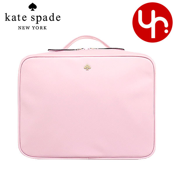 Yahoo! Yahoo!ショッピング(ヤフー ショッピング)ケイトスペード kate spade 小物 ポーチ WLRU5947 セレンディピティピンク ジェイ ナイロン トラベル コスメティック ケース アウトレット レディース