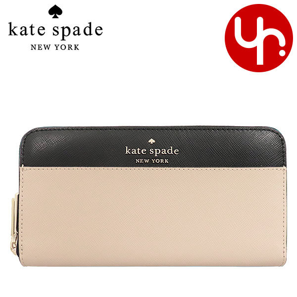 ケイトスペード kate spade 財布 長財布 WLR00120 ステイシー カラーブロック レ...