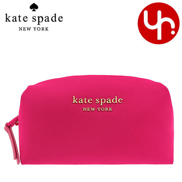 Yahoo! Yahoo!ショッピング(ヤフー ショッピング)ケイトスペード kate spade 小物 ポーチ PWR00239 バーミリオン エブリシング パフィー ザ リトル ベター リナイロン コスメティック ケース レディース