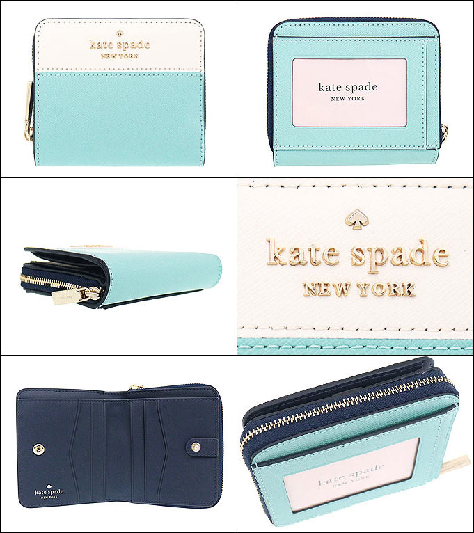 ケイトスペード kate spade 財布 二つ折り財布 WLR00636 プールサイド