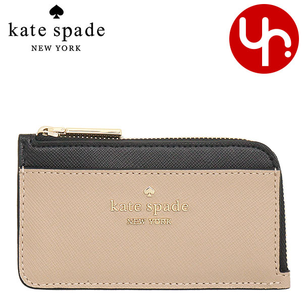 ケイトスペード kate spade 小物 カードケース KC518 トースティッドヘーゼルナッツマルチ マディソン カラーブロック レザー ジップ アウトレット レディース | kate spade NEW YORK