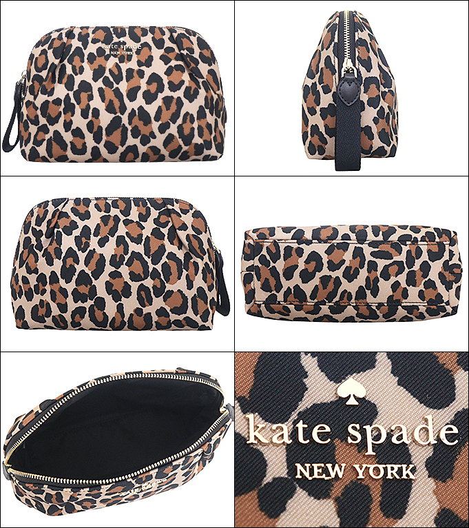 国内即送 kate spade チェルシー レオパード コスメポーチ KH755 kate spade NEW YORK ケイトスペード 小物 ポーチ KH755