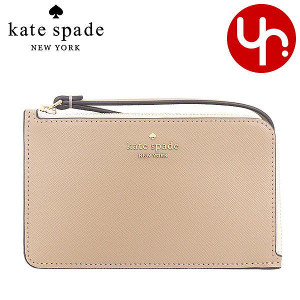 Yahoo! Yahoo!ショッピング(ヤフー ショッピング)ケイトスペード kate spade 小物 ポーチ KH769 トースティッドヘーゼルナッツマルチ ルーシー サフィアーノレザー リストレット アウトレット レディース