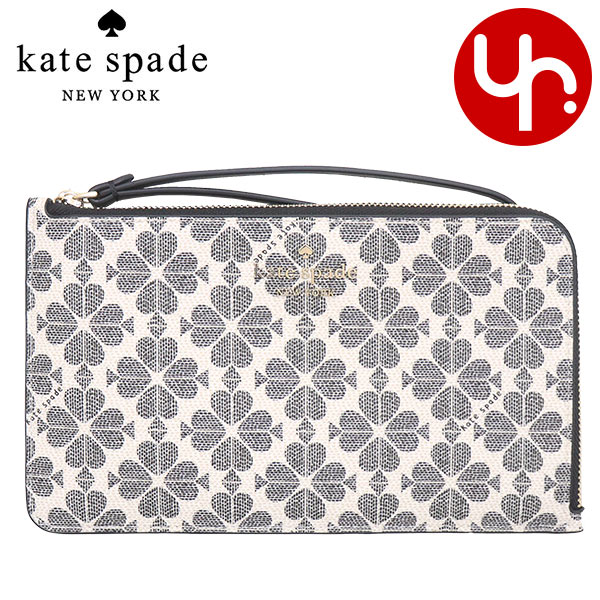 Yahoo! Yahoo!ショッピング(ヤフー ショッピング)ケイトスペード kate spade 小物 ポーチ KG487 ブラックマルチ スペード フラワー コーテッドキャンバス ミディアム リストレット アウトレット レディース