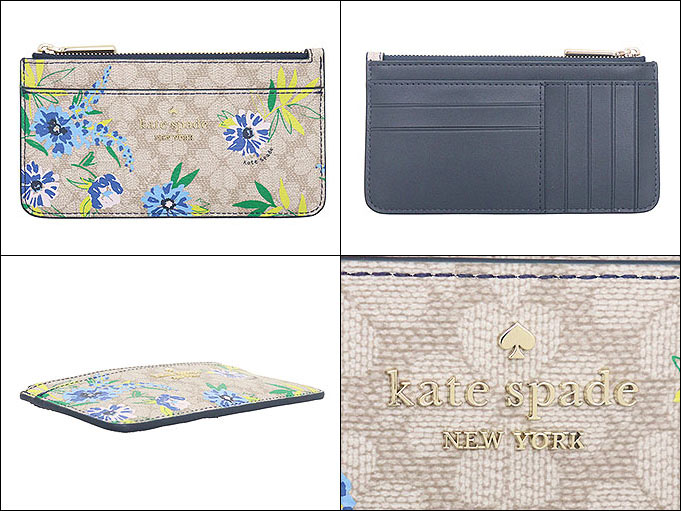 【24時間限定ポイント5％】ケイトスペード kate spade 財布 コインケース KK913 ブレザーブルーマルチ スペード フラワー フ アウトレット レディース | kate spade NEW YORK | 01