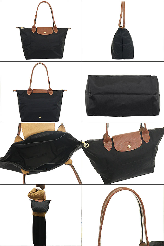 ロンシャン LONGCHAMP バッグ トートバッグ L2605 089 ノワール ル プリアージュ オリジナル リサイクル キャンバス ショルダーバッグ M レディース | LONGCHAMP | 01