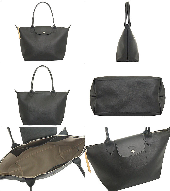 【48時間限定ポイント3％】ロンシャン LONGCHAMP バッグ トートバッグ L2605 HYQ ノワール ル プリアージュ シティ キャンバス ショルダーバッグ M レ | LONGCHAMP | 01