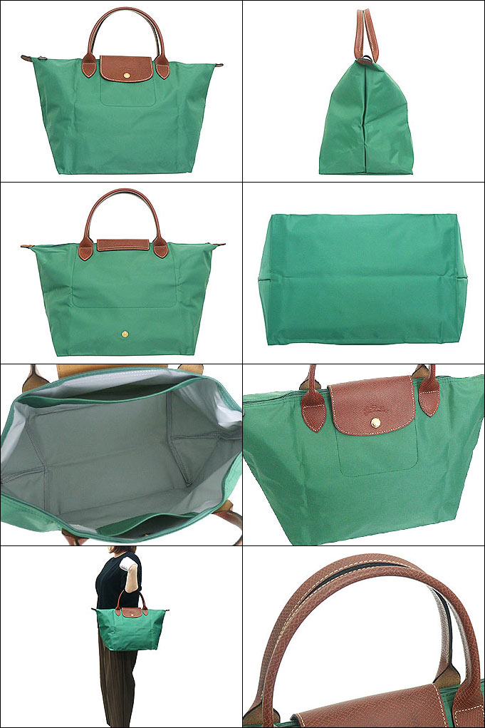 【24時間限定ポイント2％】ロンシャン LONGCHAMP バッグ ハンドバッグ L1623 089 セージ ル プリアージュ オリジナル リサイクル キャンバス トップ ハンドル バ｜import-collection-yr｜02