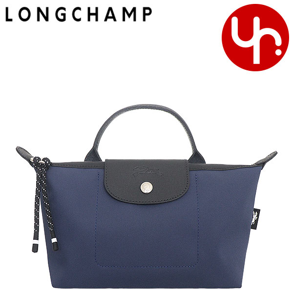 Yahoo! Yahoo!ショッピング(ヤフー ショッピング)ロンシャン LONGCHAMP バッグ ポーチ 30030 HSR マリン ル プリアージュ エナジー リサイクルキャンバス ハンドル付きポーチ レディース