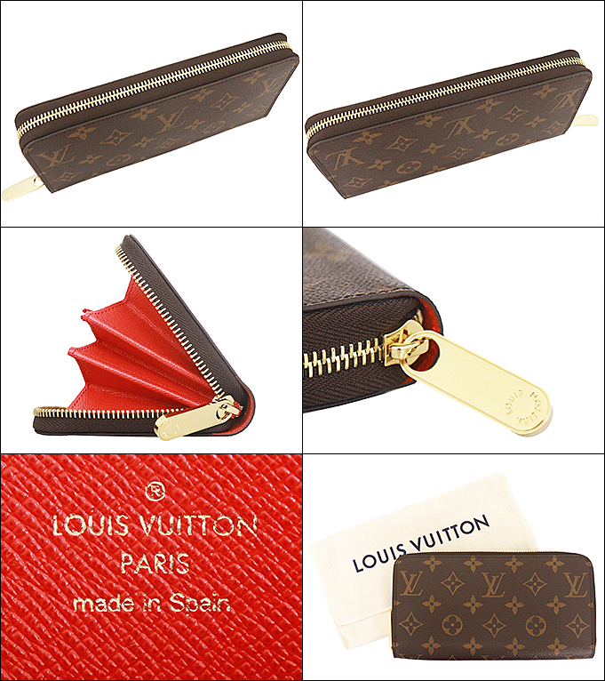 ルイ・ヴィトン LOUIS VUITTON 財布 長財布 M41896 コクリコ モノグラム キャンバス ジッピー ラウンド ファスナー ウォレット レディース | LOUIS VUITTON | 02