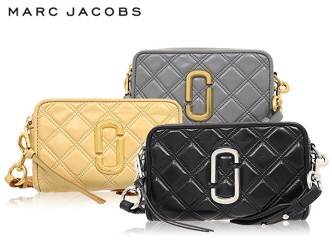 マークジェイコブス Marc Jacobs バッグ ショルダーバッグ M0015419 ブラック ザ キルテッド ソフトショット 21 レザー ダブルJ ロゴ レディース｜import-collection-yr｜04