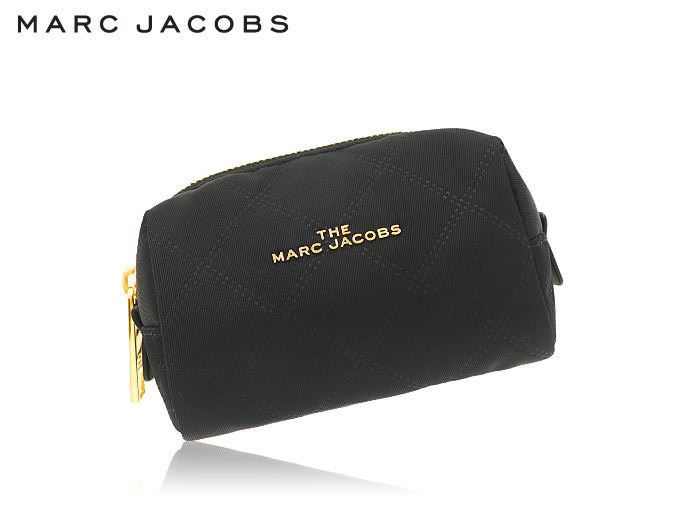 マークジェイコブス Marc Jacobs 小物 ポーチ M0016812 ブラック ザ ビューティー ポリエステル スモール コスメティック ポーチ レディース｜import-collection-yr｜04