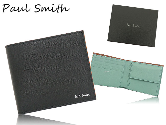 48時間限定ポイント3％】ポールスミス Paul Smith 財布 二つ折り財布