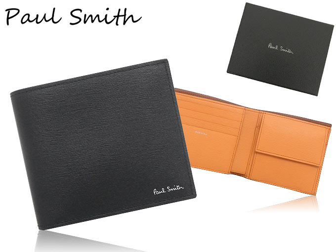 ポールスミス Paul Smith 財布 二つ折り財布 M1A 4833X HSTRGS