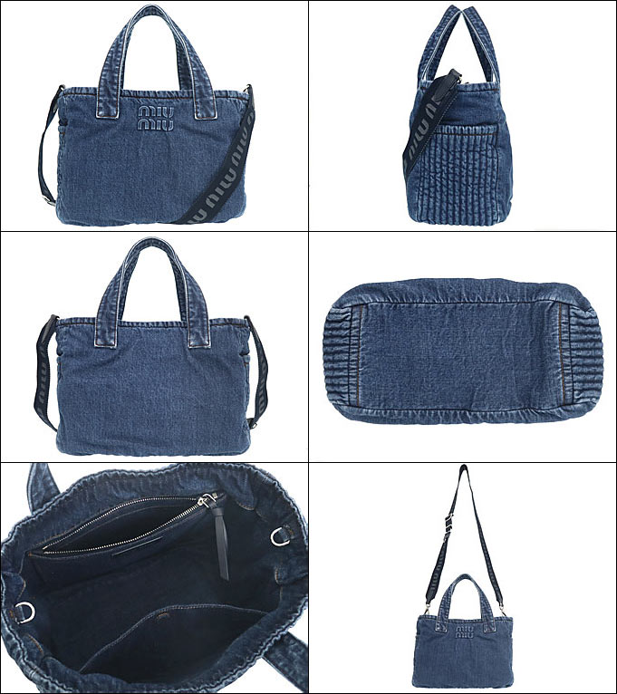 miu ミュウミュウ miumiu バッグ トートバッグ 5BG236 2DP1 OOO