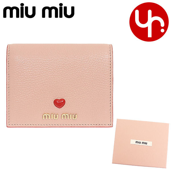 定期買付miumiu マドラス ピンクベージュ　極美品 バッグ