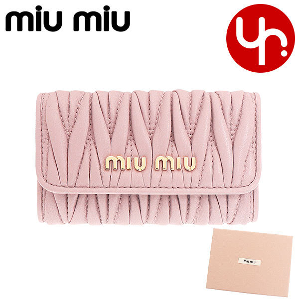 ミュウミュウ miumiu 小物 キーケース 5PG222 N88 オパール マテラッセ レザー メタル ロゴ 6連 キーケース レディース : miu-ko220216-14  : インポートコレクションYR - 通販 - Yahoo!ショッピング