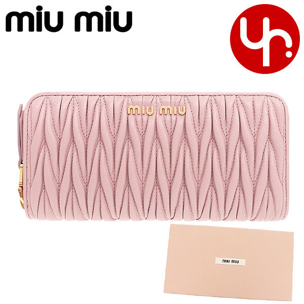 正規 MIUMIU 財布 新品未使用 ピンク 完売 | www.jarussi.com.br