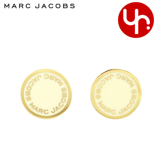 Yahoo! Yahoo!ショッピング(ヤフー ショッピング)マークジェイコブス Marc Jacobs アクセサリー ピアス M0008544 クリーム ザ エナメル ロゴ ディスク ピアス アウトレット レディース