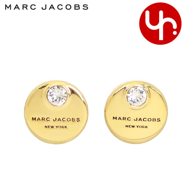 Yahoo! Yahoo!ショッピング(ヤフー ショッピング)マークジェイコブス Marc Jacobs アクセサリー ピアス M0009789 クリスタル×ゴールド エム ジェイ コイン ピアス アウトレット レディース