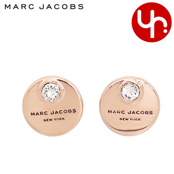 Yahoo! Yahoo!ショッピング(ヤフー ショッピング)マークジェイコブス Marc Jacobs アクセサリー ピアス M0009789 クリスタル×ローズゴールド エム ジェイ コイン ピアス アウトレット レディース