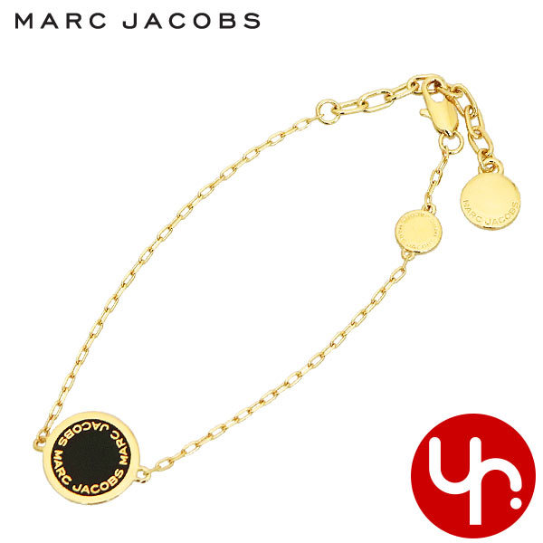 Yahoo! Yahoo!ショッピング(ヤフー ショッピング)マークジェイコブス Marc Jacobs アクセサリー ブレスレット M0008540 ブラック×オーロ ザ エナメル ロゴ ディスク ブレスレット アウトレット レディース