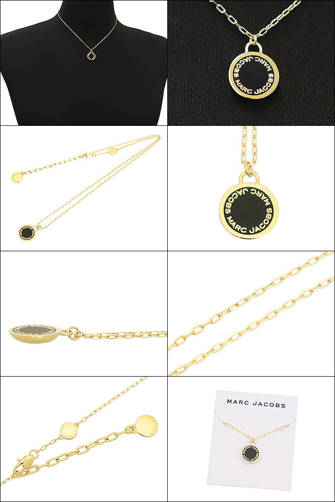 MARC JACOBS ネックレス ロゴディスク ペンダント M0008546-850 MARC JACOBS ネックレス ロゴディスク ペンダント M0008546-850