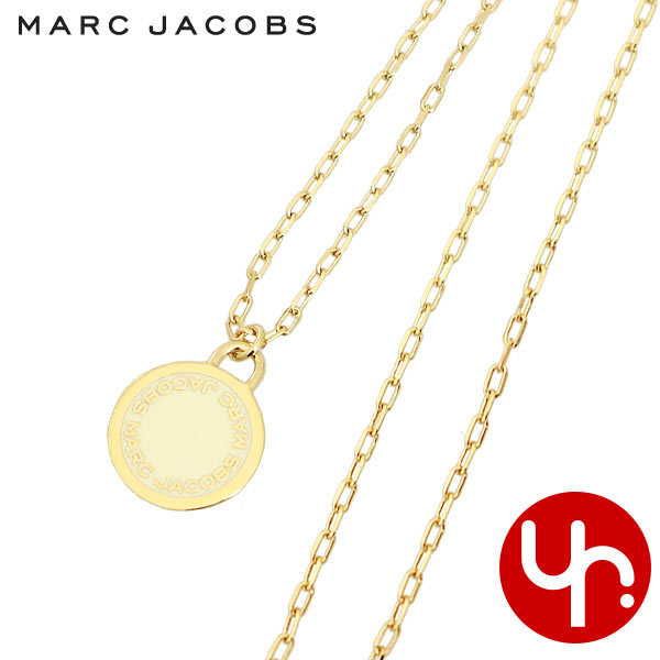 Yahoo! Yahoo!ショッピング(ヤフー ショッピング)マークジェイコブス Marc Jacobs アクセサリー ネックレス M0008546 クリーム ザ エナメル ロゴ ディスク ペンダント アウトレット レディース