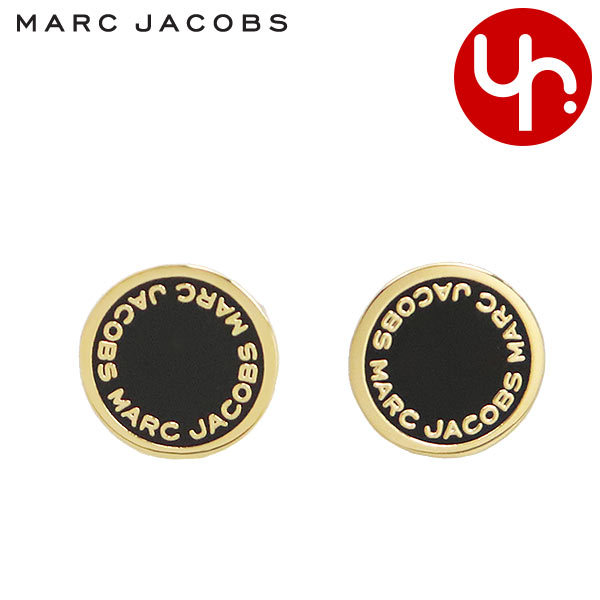 Yahoo! Yahoo!ショッピング(ヤフー ショッピング)マークジェイコブス Marc Jacobs アクセサリー ピアス M0008544 ブラック×オーロ ザ エナメル ロゴ ディスク ピアス アウトレット レディース