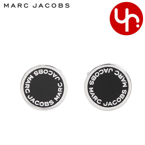 Yahoo! Yahoo!ショッピング(ヤフー ショッピング)マークジェイコブス Marc Jacobs アクセサリー ピアス M0008544 ブラック×アルジェント ザ エナメル ロゴ ディスク ピアス アウトレット レディース