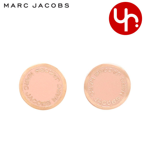 Yahoo! Yahoo!ショッピング(ヤフー ショッピング)マークジェイコブス Marc Jacobs アクセサリー ピアス M0008544 ピーチ×ローズゴールド ザ エナメル ロゴ ディスク ピアス アウトレット レディース