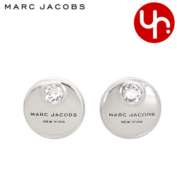 Yahoo! Yahoo!ショッピング(ヤフー ショッピング)マークジェイコブス Marc Jacobs アクセサリー ピアス M0009789 クリスタル×シルバー エム ジェイ コイン ピアス アウトレット レディース